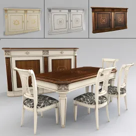 Lubiex olimpia table chairs